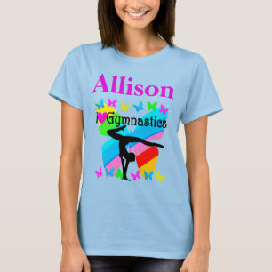 CAMISETA INSPIRANDO ME ENCANTAN LOS GIMNASTICOS PERSONALIZA
