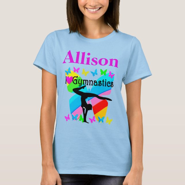 CAMISETA INSPIRANDO ME ENCANTAN LOS GIMNASTICOS PERSONALIZA (Anverso)