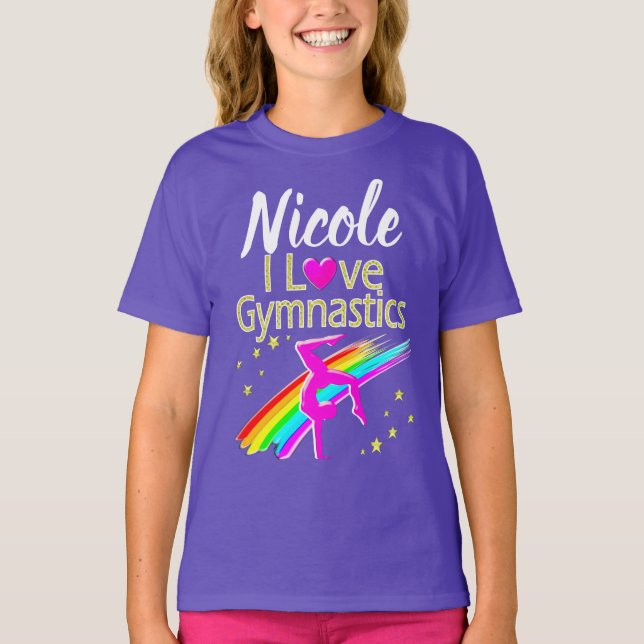 CAMISETA INSPIRÁNDOME EN EL DISEÑO DE GIMNASTICAS (Anverso)