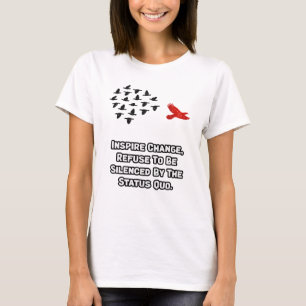 Camiseta Inspirar Cambio: Alzar la Voz Contra el Statu Quo