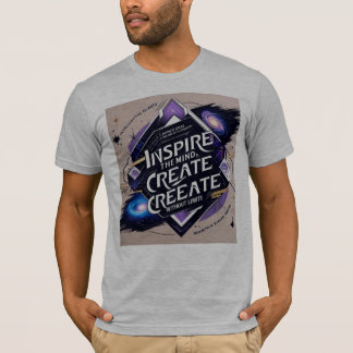 Camiseta Inspirar la mente, crear sin límites