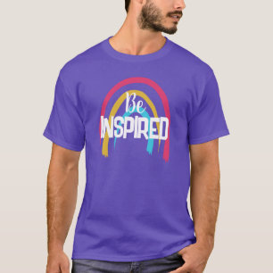 Camiseta Inspirarse en el arcoiris
