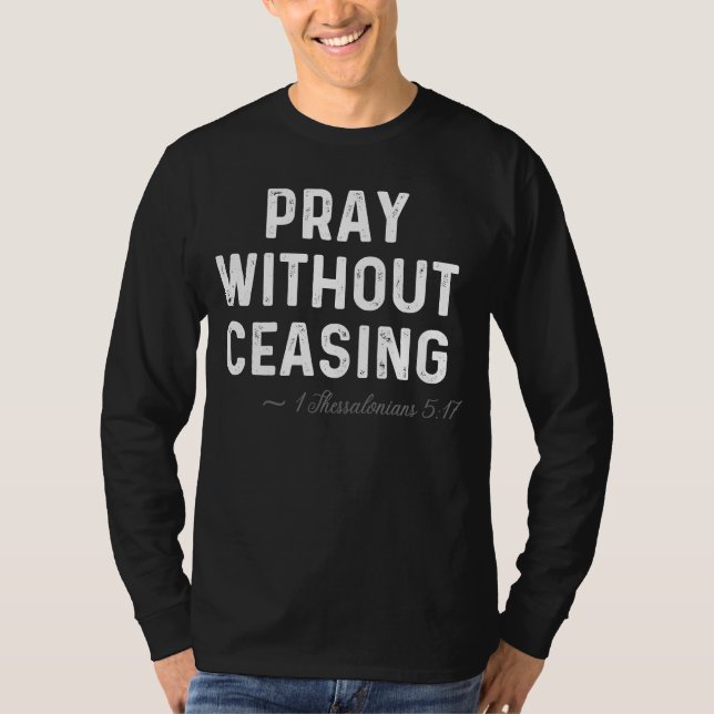 Camiseta Inspiration Christian Bible Quote  1 Thessalonians (Anverso)