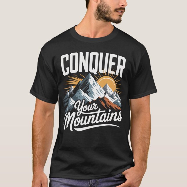 Camiseta Inspiration für Outdoor- und Fitnessfans (Anverso)