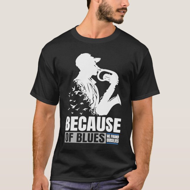 Camiseta Inspirational Pleasant Saxophonists Saying (Anverso)