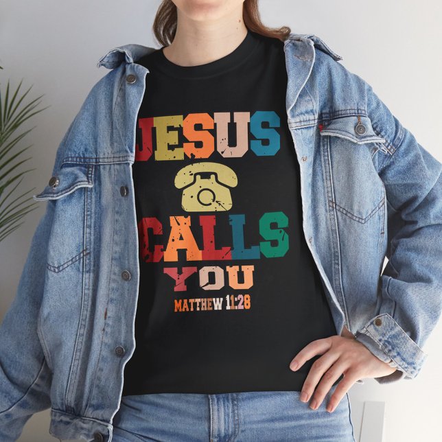 Camiseta Inspirational quote Jesus Calling You (Subido por el creador)