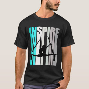 Camiseta Inspire Air Yoga Chica Instructora de Yoga Aéreo A