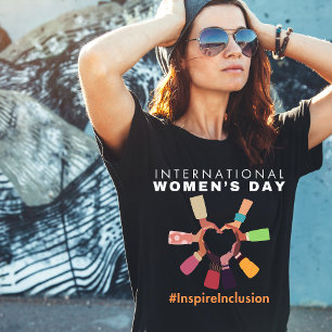 Camiseta Inspire Inclusion International Women's Day