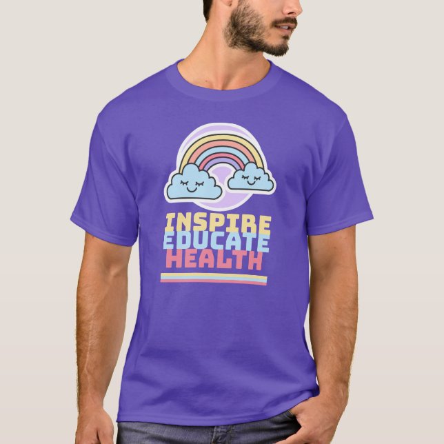 CAMISETA INSPIRE LA SALUD DE EDUCACIÓN (Anverso)