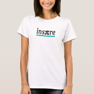 Camiseta Inspire Math Pun Funny Inspirador
