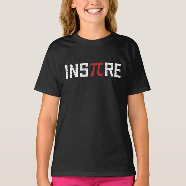 Camiseta InsPire Pi Day | Feliz Día Pi Math (Anverso)