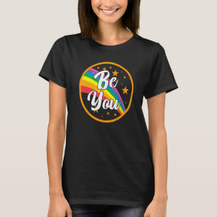 Camiseta Inspiro de la comunidad gay en el orgullo arcoiris