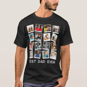 Camiseta instagram personalizado collage de fotografías mod