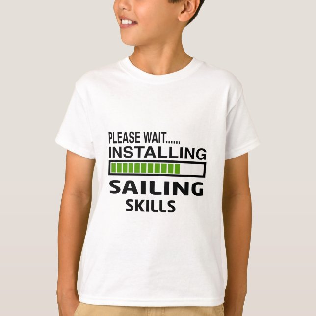 Camiseta Instalación de habilidades de la navegación (Anverso)