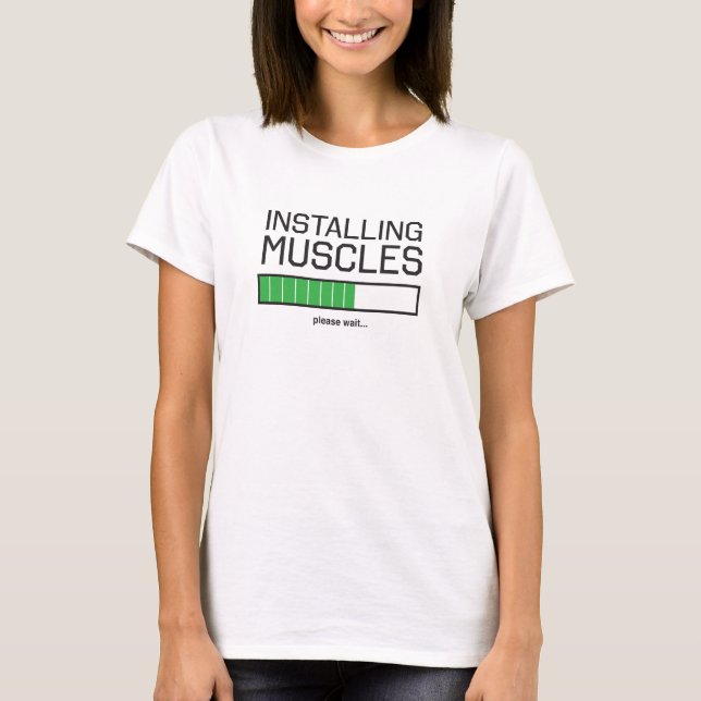 Camiseta Instalación de los músculos (Anverso)