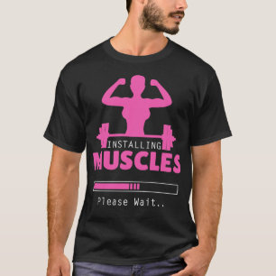 Camiseta Instalación de Muscles Bodybuilder Gym Fitness 1