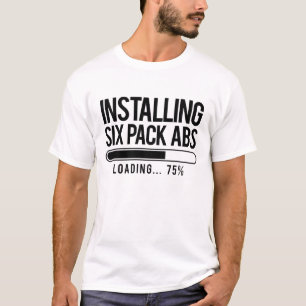 Camiseta Instalación de seis barras de cargamento del ABS