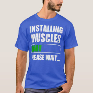 Camiseta Instalación del gimnasio Muscles Bodybuilding Weig