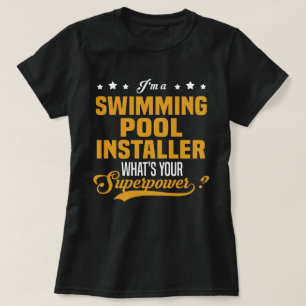 Camiseta Instalador de la piscina