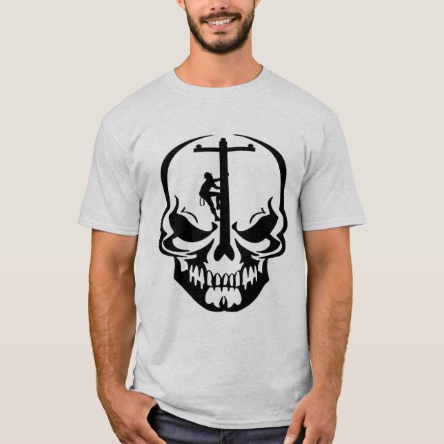 Camiseta Instalador de líneas (Anverso)