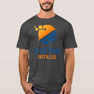 Camiseta Instalador del panel solar