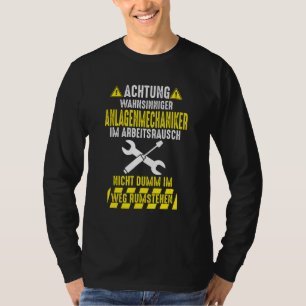 Camiseta Instaladores del Generador de Calefacción del Máni