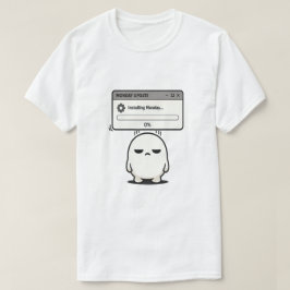Camiseta Instalando lunes 0% Actualización - Divertido Lind