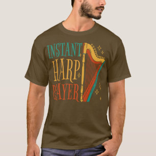 Camiseta Instant Harp Player Harp Music Inspiration Inspira