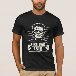 Camiseta Instantánea de Monstruo Cosido – Fuego Malo 1818