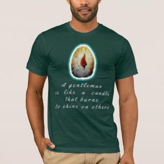 Camiseta Instead of Cursing the Darkness Light a Candle