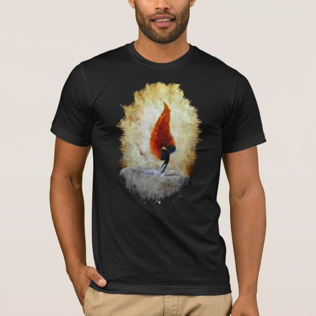 Camiseta Instead of Cursing the Darkness Light a Candle (Anverso)