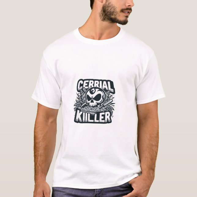 Camiseta ¡Instinto asesino para la comedia! (Anverso)