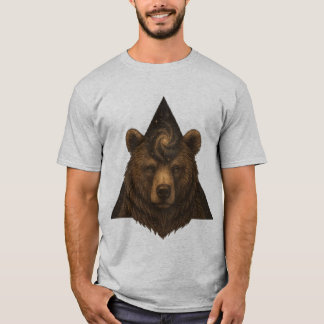 Camiseta INSTINTO CELESTE: El Oso Que Sostiene las Estrella