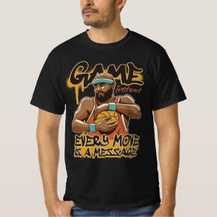 Camiseta Instinto de juego - Motivación del baloncesto urba