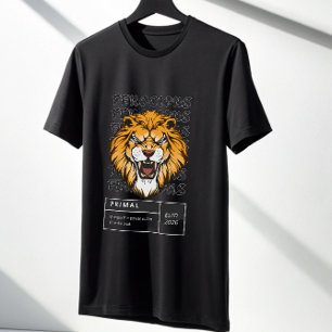 Camiseta Instinto Primal León Feroz – Salvaje