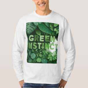 Camiseta Instinto verde