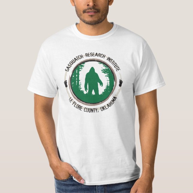 Camiseta Instituto de investigación de Oklahoma Sasquatch (Anverso)