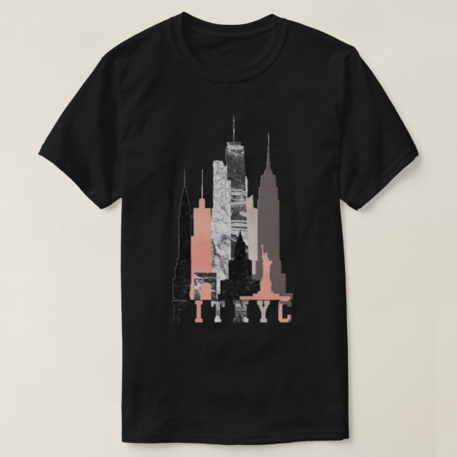 Camiseta Instituto de moda de tecnología Nueva York FIT (Diseño del anverso)