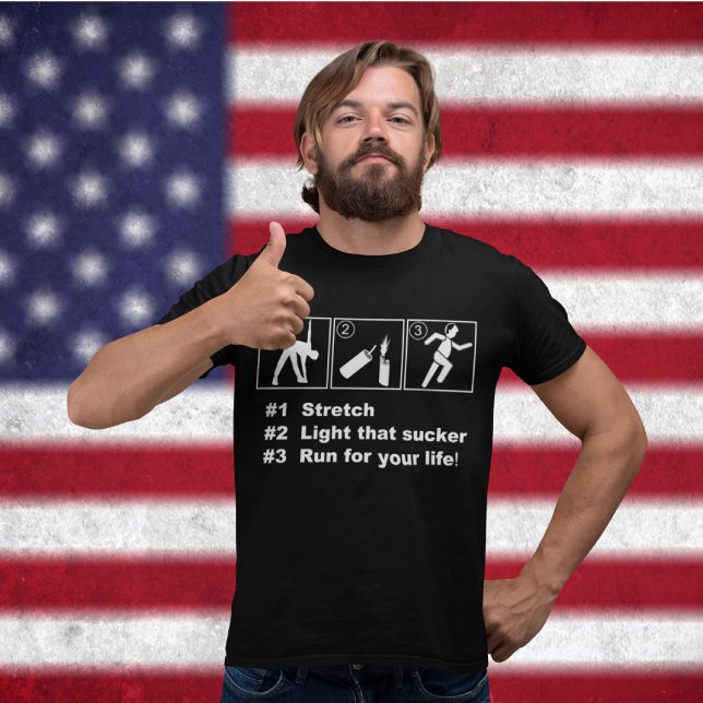CAMISETA INSTRUCCIONES DE FUEGOS ARTIFICIALES (Subido por el creador)