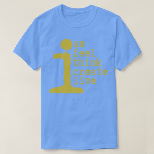 Camiseta Instrucciones de vida de Soy humano (Diseño del anverso)
