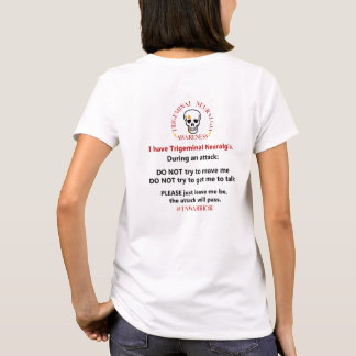 Camiseta Instrucciones del ataque de la neuralgia de