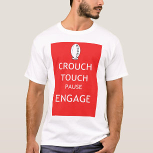 Camiseta Instrucciones del melé del rugbi (viejas)