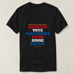 Camiseta Instrucciones para el cuidado de la democracia - U