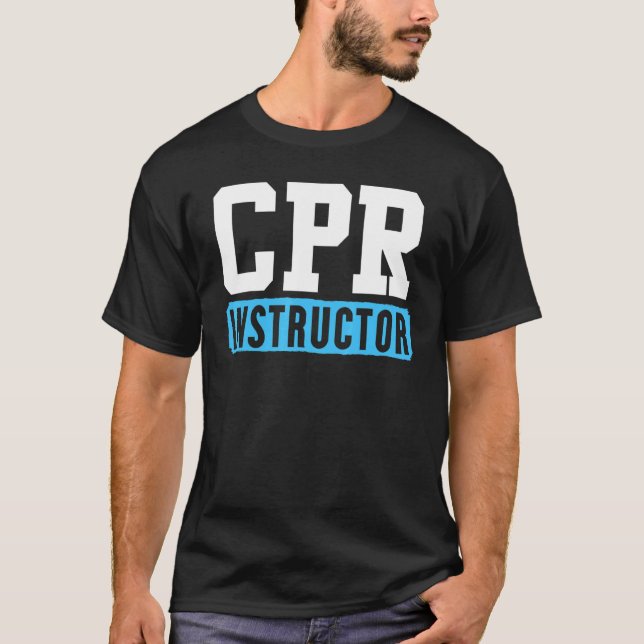 Camiseta Instructor Cpr (Anverso)