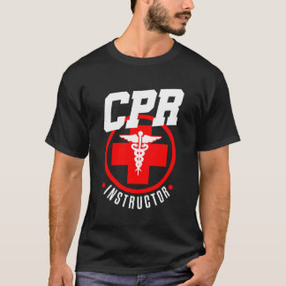 Camiseta Instructor Cpr Docente Primeros Auxilios Entrenado