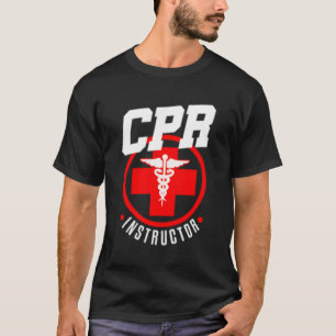 Camiseta Instructor Cpr Profesor de Primeros Auxilios