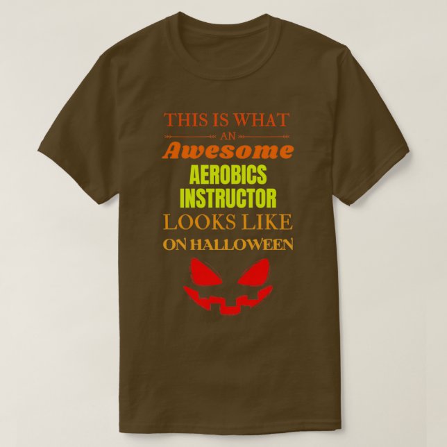 Camiseta Instructor de aeróbic 5 (Diseño del anverso)