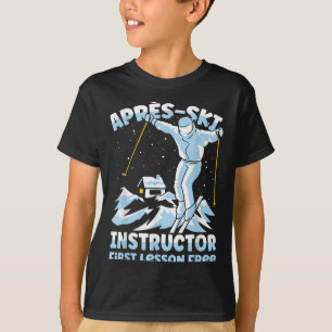 Camiseta Instructor de Apres Ski Esquí _1 