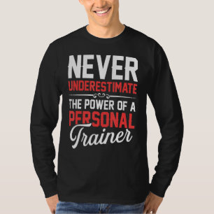 Camiseta Instructor de aptitud para entrenamiento personal