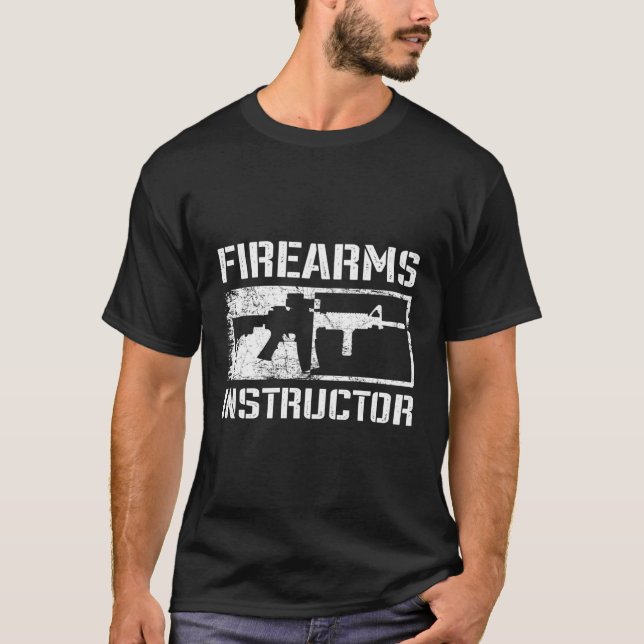 Camiseta Instructor de armas de fuego (Anverso)